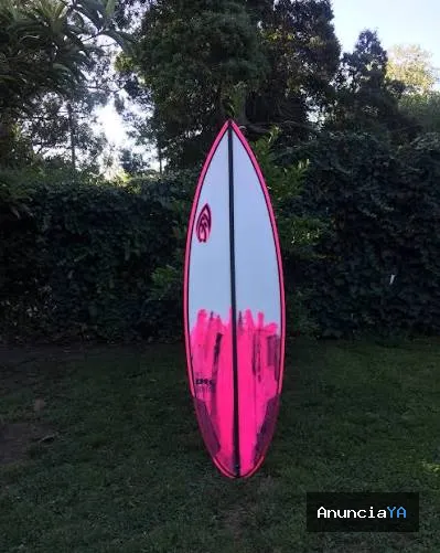 Tabla de Surf 6'1 Epoxy + Quillas y Leash listo para al agua